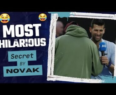 Novak Djokovic Reveals 'Secret' to Grand Slam Success to Nick Kyrgios at Aus Open😂