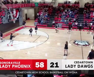 GIRLS BASKETBALL: Cedartown Lady Dawgs vs. Sonoraville Lady Phoenix