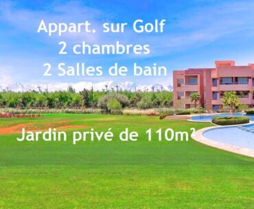 Appartement T3 rez-de-jardin sur Prestigia Golf city