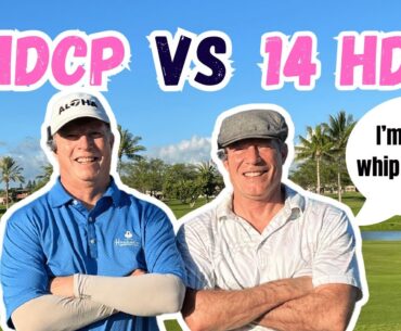 2 HDCP v 14 HDCP Golf Match | What's the difference? | Over 50 golfers tearing it up!!