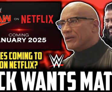 WWE The Rock & Roman Reigns MATCH PLANS? | RAW Netflix CHANGES Soon? | AEW Collision 441,000 Viewers