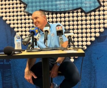 Scott Forbes UNC Baseball Media Day 2024 | Inside Carolina Interviews