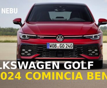 Volkswagen GOLF 2024 | Le novità del restyling. Interni, tecnologia, design