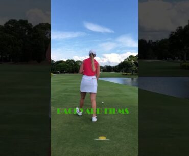 Frida Kinhult Golf Swing LPGA #shorts #lpga #golf