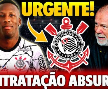 💥BOMBA! QUE NEGÓCIO! DIREÇÃO ACABOU DE ACERTAR! REFORÇO NO CORINTHIANS! NOTÍCIAS DO CORINTHIANS HOJE