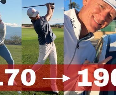 TOUR PLAYER / UBER DRIVER CRACKED the SPEED CODE & BROKE 190MPH! #golf