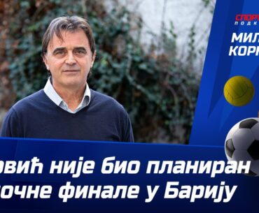 Slobodan Marović: Jugović nije bio planiran da počne finale u Bariju | Miljanov korner