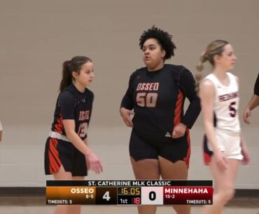 High School Girls Basketball: Osseo vs. Minnehaha Academy