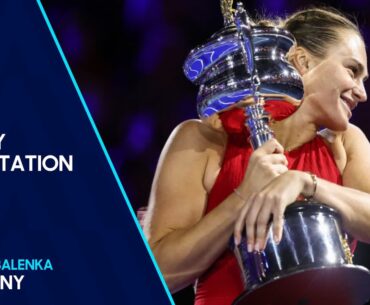 Women's Singles Ceremony | Qinwen Zheng v Aryna Sabalenka | Australian Open 2024 Final