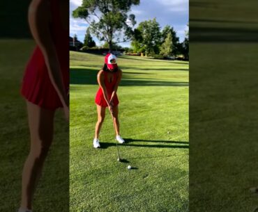 Gabriella #golf #golfswing #shorts