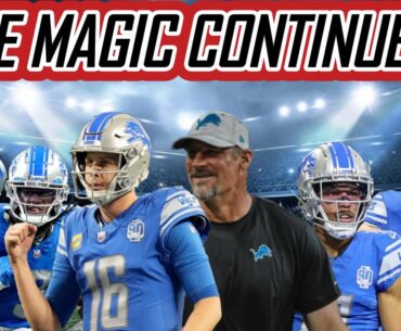 Detroit Lions ONE Game Away To GOING TO SUPER BOWL! Beat Bucs 31-23!