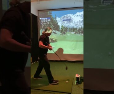 Golf Simulator Tee Hack! #shorts