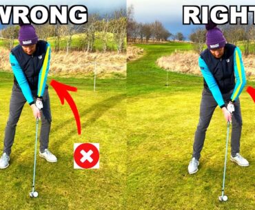 EASIEST Way to Hit Straight Golf Shots