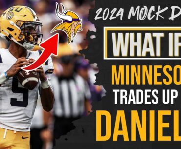 2024 NFL Mock Draft First-Round: Vikings Grab a Franchise QB the Bills Re-Tool the WR Room