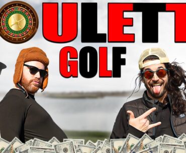 WE PUT IT ALL ON BLACK! | Vegas Golf Challenge
