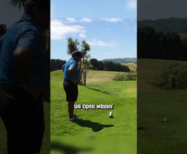 SCARIEST First Tee Box EVER! #golf #newzealand