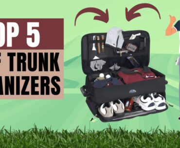 5 Best Golf Trunk Organizers 2024 - Our Top Choice!