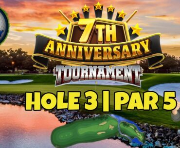 Master, QR Hole 3 - Par 5, EAGLE - 7th Anniversary Tournament, *Golf Clash Guide*