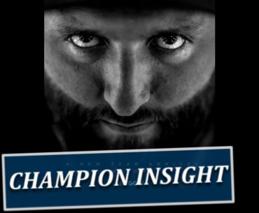 Champion Insight-Fairways of Life w Matt Adams- Tues Jan 30