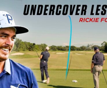 Inside A Rickie Fowler-Butch Harmon Range Sesson | Undercover Lesson | Golf Digest