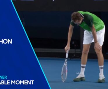 Jannik Sinner Wins HUGE 39-Shot Rally in Men's Singles Final | Australian Open 2024