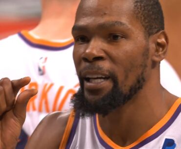 Kevin Durant disrespects Cam Thomas and calls him "mini" after scoring on him 😂