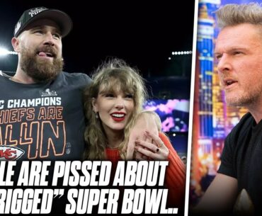 People Are PISSED About The Chiefs (& Taylor Swift) Making It To The Super Bowl | Pat McAfee Reacts