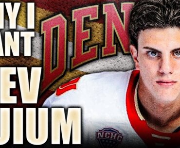 Why I Want: ZEEV BUIUM - The HIGHEST SCORING NCAA Freshman D-Man In Modern History (NHL Prospects)