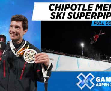 Chipotle Men’s Ski SuperPipe: FULL COMPETITION | X Games Aspen 2024