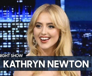 Kathryn Newton on Her Golf Skills and Absurd Zom-Com Lisa Frankenstein (Extended) | The Tonight Show