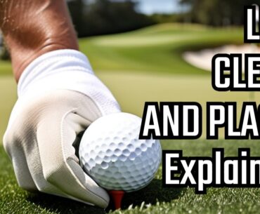 Master the 'Lift, Clean, and Place' Rule in Golf