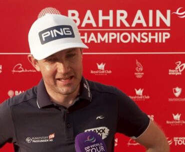 Joel Girrbach Day 1 Thursday 2024 Bahrain Championship © DP World Tour