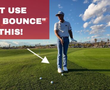 FORGET "USE THE BOUNCE" . CAN'T MISS SHORT game METHOD with TOUR PRO BERRY HENSON #golf