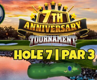 Master, QR Hole 7 - Par 3, HIO - 7th Anniversary Tournament, *Golf Clash Guide*