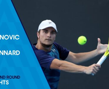 Miomir Kecmanovic v Jan-Lennard Struff Highlights | Australian Open 2024 Second Round