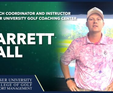 Meet Garrett Hall, Outreach Coordinator and Instructor at Keiser University Golf Coaching Center