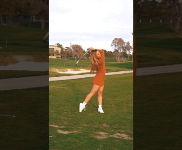 Claire He #golf #golfswing #shorts