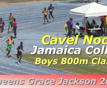 Cavel Nooks | Jamaica College | Bevin Davey | Boys 800m Class 3 | Queens Grace Jackson 2024