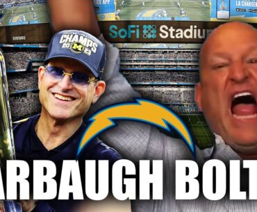 Jim Harbaugh BOLTS To The NFL, Ditching Michigan For The LA CHARGERS! | Don't @ Me with Dan Dakich