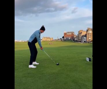 Adrian Meronk | Driver at St Andrews #shorts