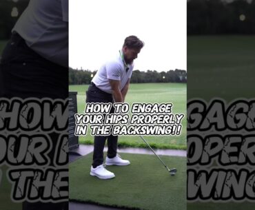 How to start the GOLF BACKSWING!! #golfingtips #golftips #golfcoach #pgatour #golf #golfswing