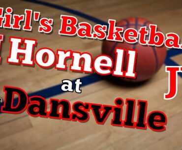 Hornell Lady Raiders JV at Dansville Lady Mustangs JV Girl's Basketball