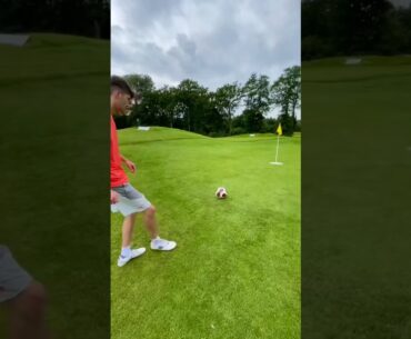 A MIX OF SOCCER AND GOLF