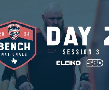 2024 Powerlifting America Bench Nationals - Day 1, Session 2