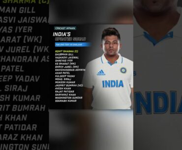 Team India Full & Final Squad for 2nd Test vs England 2024 | Sarfaraz Khan Rohit Sharma IND v ENG