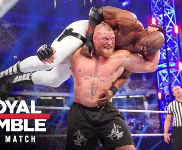 FULL MATCH — Brock Lesnar vs. Bobby Lashley — WWE Title Match: Royal Rumble 2022