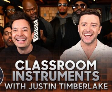 Justin Timberlake, Jimmy Fallon & The Roots Sing "Selfish," "My Love" & More (Classroom Instruments)