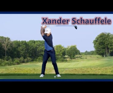 Power Hitter "Xander Schauffele" Amazing Swing Motion & Slow Motion 2024