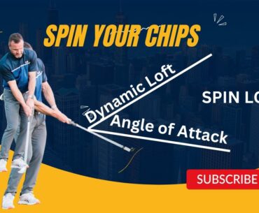 Spin Chip Shots | Stop the Ball at Will | Part 1of 2 | EJS Golf Scottsdale AZ