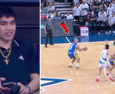 Kevin Quiambao can't Believe Paul Lee turns Steph Curry w/ Insane Logo 3!!